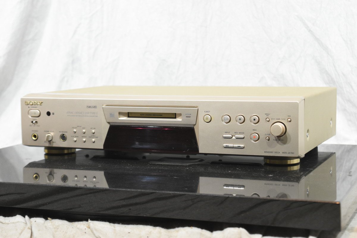 SONY MDデッキ MDS-JE780 【ジャンク品】 SONY MDデッキ MDS-JE780 公式通販 ジャンク ソニー M MDレコーダー
