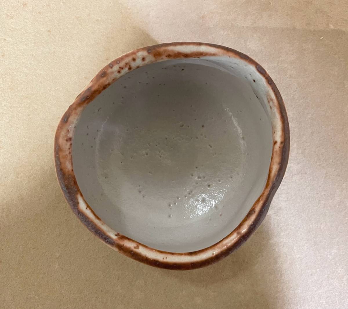 Yahoo!オークション 十三代 山口小左衛門 志野茶碗 銘『やまみち』 共