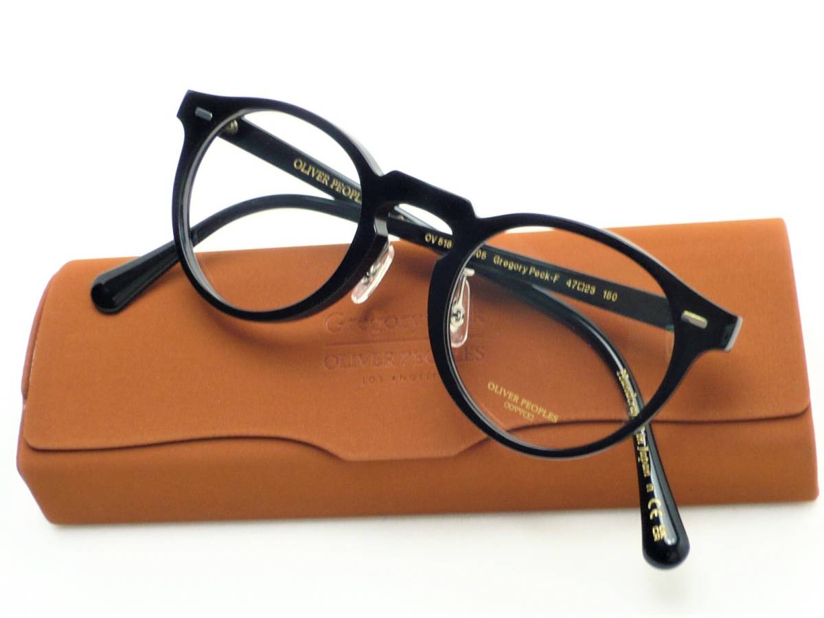 【品質保証，本物保証】 オリバーピープルズ メガネ OV5186F-1005-47 GREGORY PECK OLIVER PEOPLES 正規品 フレーム 日本製(フルリム)｜売買されたオークション情報、yahooの商品情報をアーカイブ公開 - オークファン フルリム