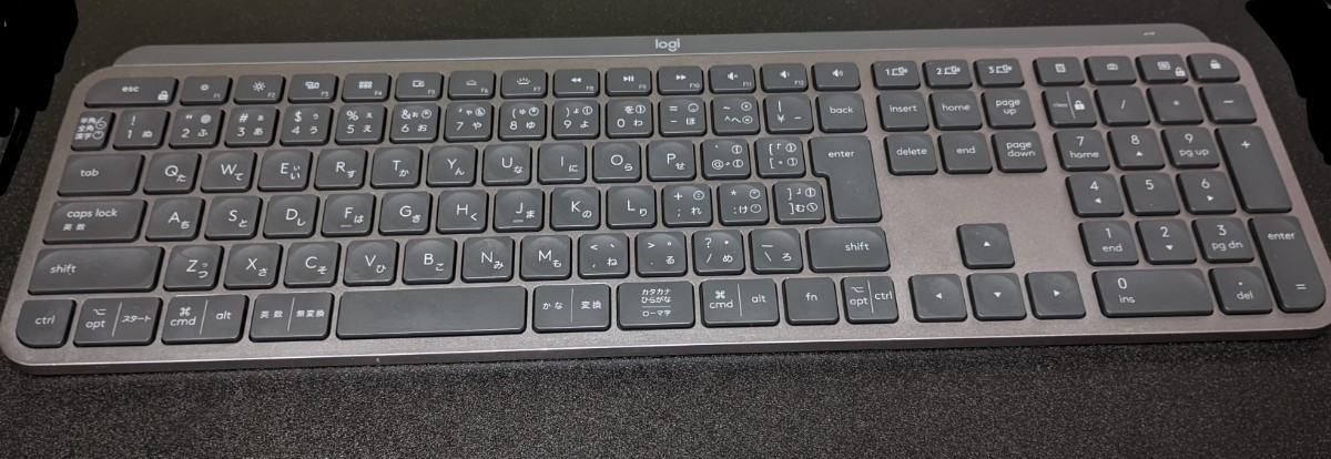 動作確認済み】ロジクール KX800 MX KEYS 充電式 bluetooth Unifying
