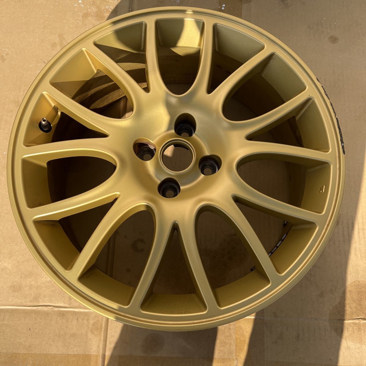 アバルト 595 純正ホイール 17インチ 4H-98 7J オフセット38 1本