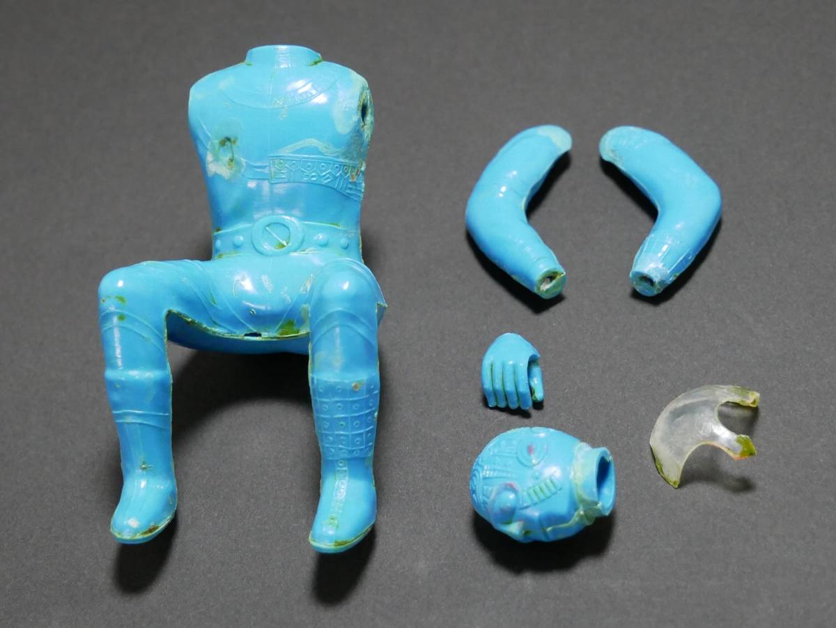 超希少 絶版 バンダイ マスコミシリーズ NO32 人造人間キカイダー ジャンク 人形のみ　昭和 レトロ 