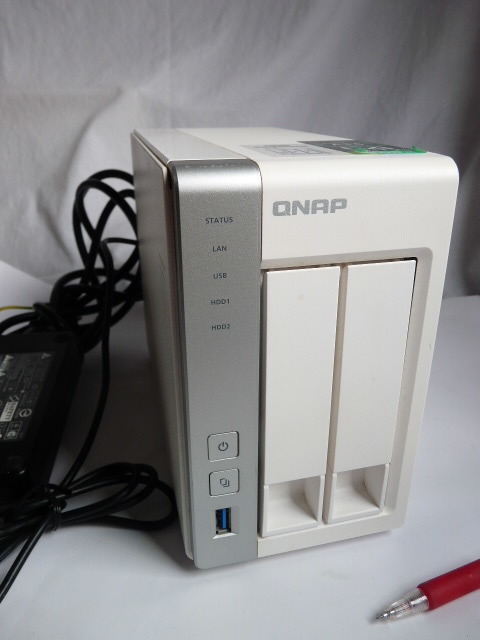 QNAP キューナップ TS-231+ 2ベイ NAS◆ケースのみ