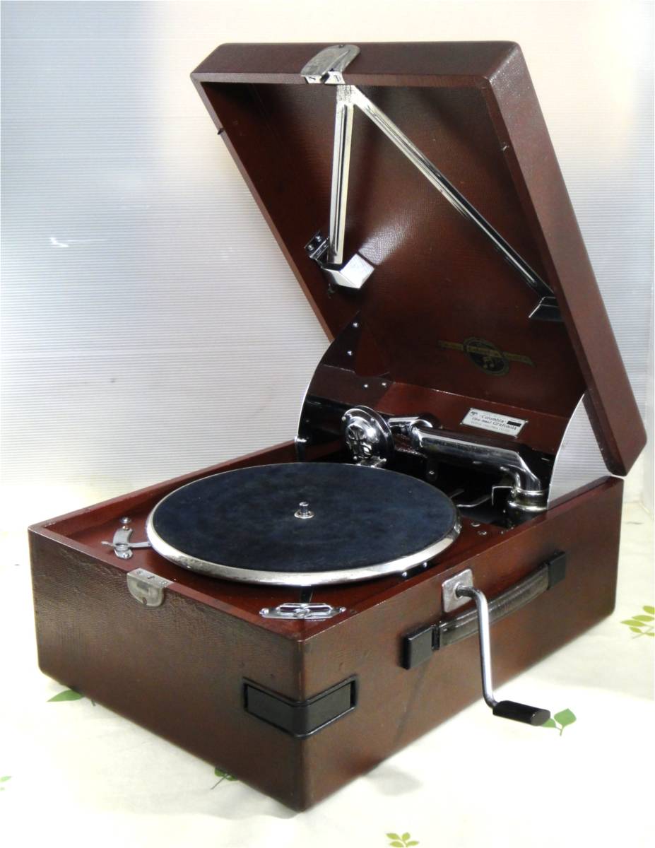 動作OK】 Columbia G-241 コロンビア 蓄音機 / 1950年代 viva-tonal