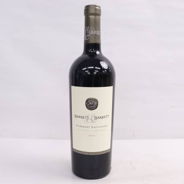 Barrett & Barrett（バレット＆バレット）カベルネ ソーヴィニヨン 2012 14.7％ 750ml X23J100150