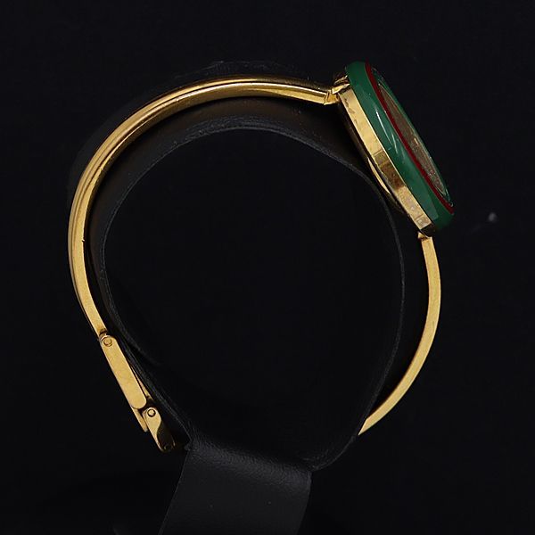 チェンジベゼル 1円 稼働 グッチ 箱付 QZ GUCCI 11⁄12.2 良品 11⁄