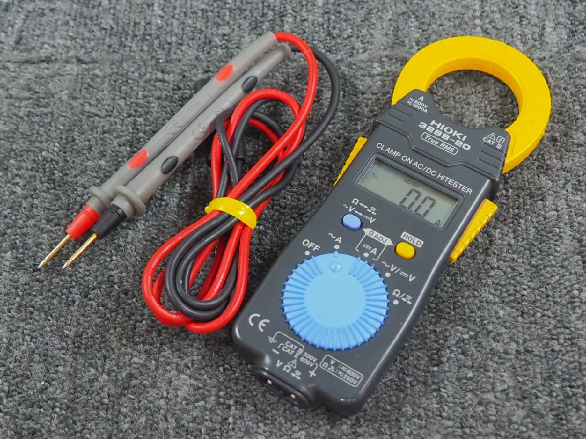W0] ☆ HIOKI CLAMP ON AC/DC HiTESTER (クランプオン AC/DC