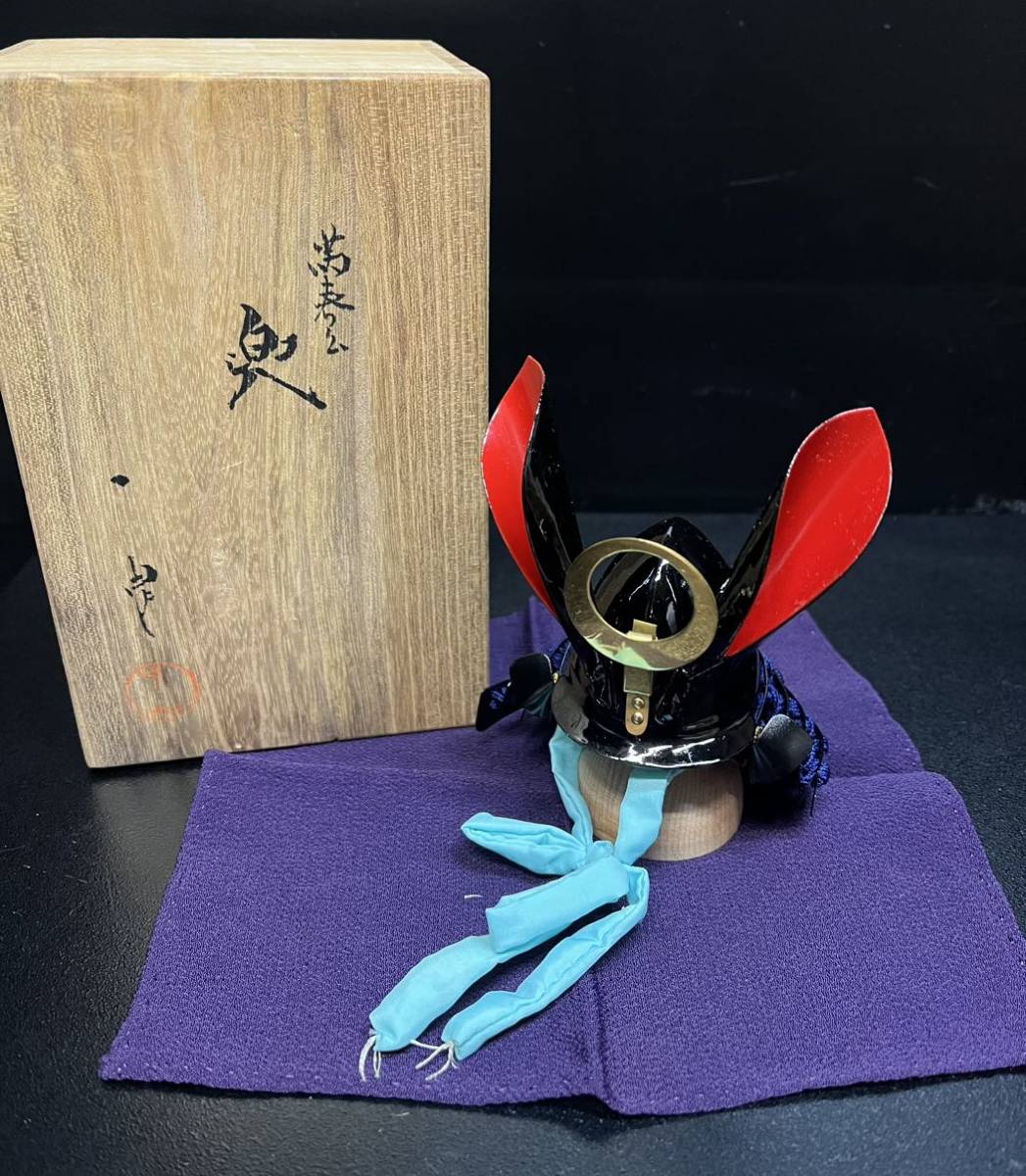 名工 甲冑師 加藤一冑 作 明智満春 兎耳の兜 【公式通販】 名工 甲冑師 加藤一冑 作 明智満春 兎耳の兜 【公式通販】