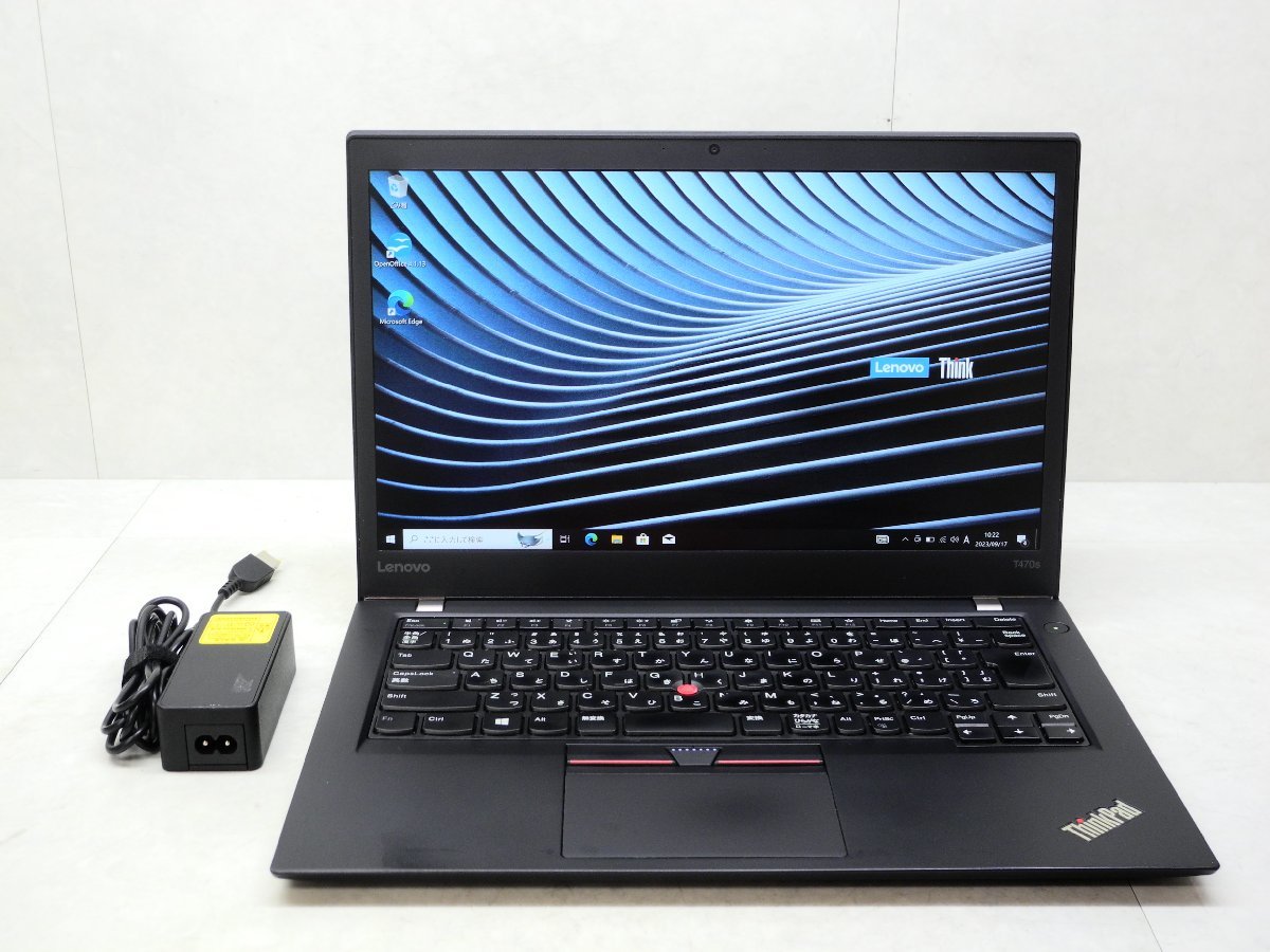 ☆第7世代☆高解像度☆Thinkpad☆T470s 20HG-A0HVJP/Core i5 2.50GHz/12GB/SSD250GB/無線/Bluetooth/カメラ/Office/DtoD領域☆１円☆