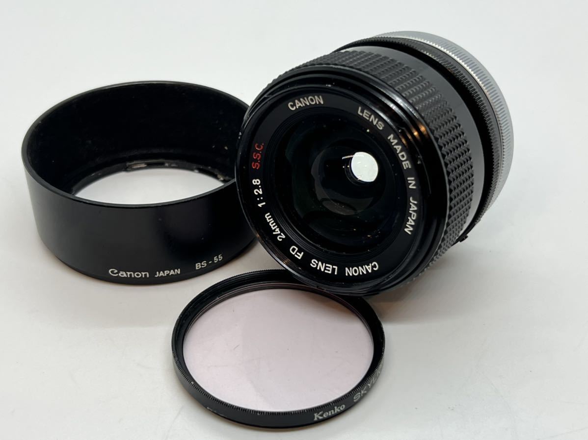CANON LENS FD 24mm 1:2.8 s.s.c. キャノン 単焦点レンズ 希少品