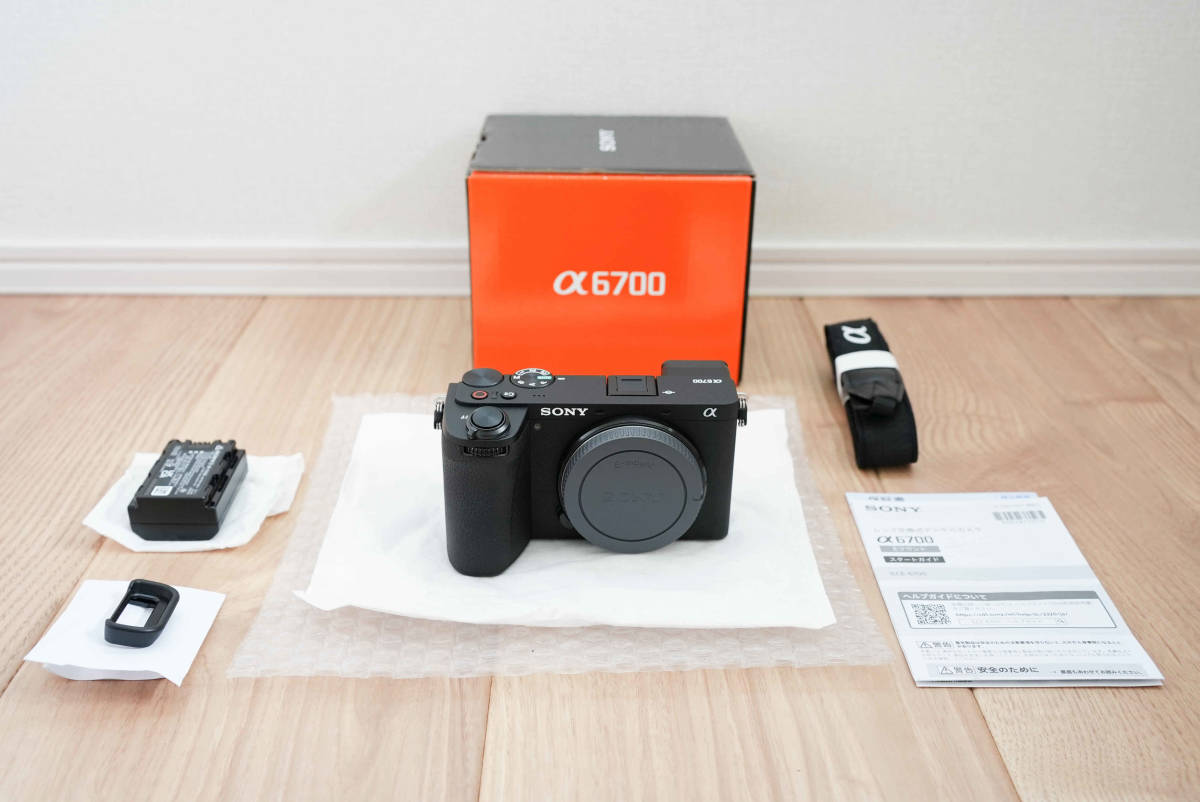 新品同様 超美品 SONY α6700 ILCE-6700 ボディ 保証あり ミラーレス E 