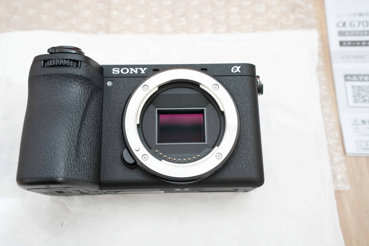 新品同様 超美品 SONY α6700 ILCE-6700 ボディ 保証あり ミラーレス E 