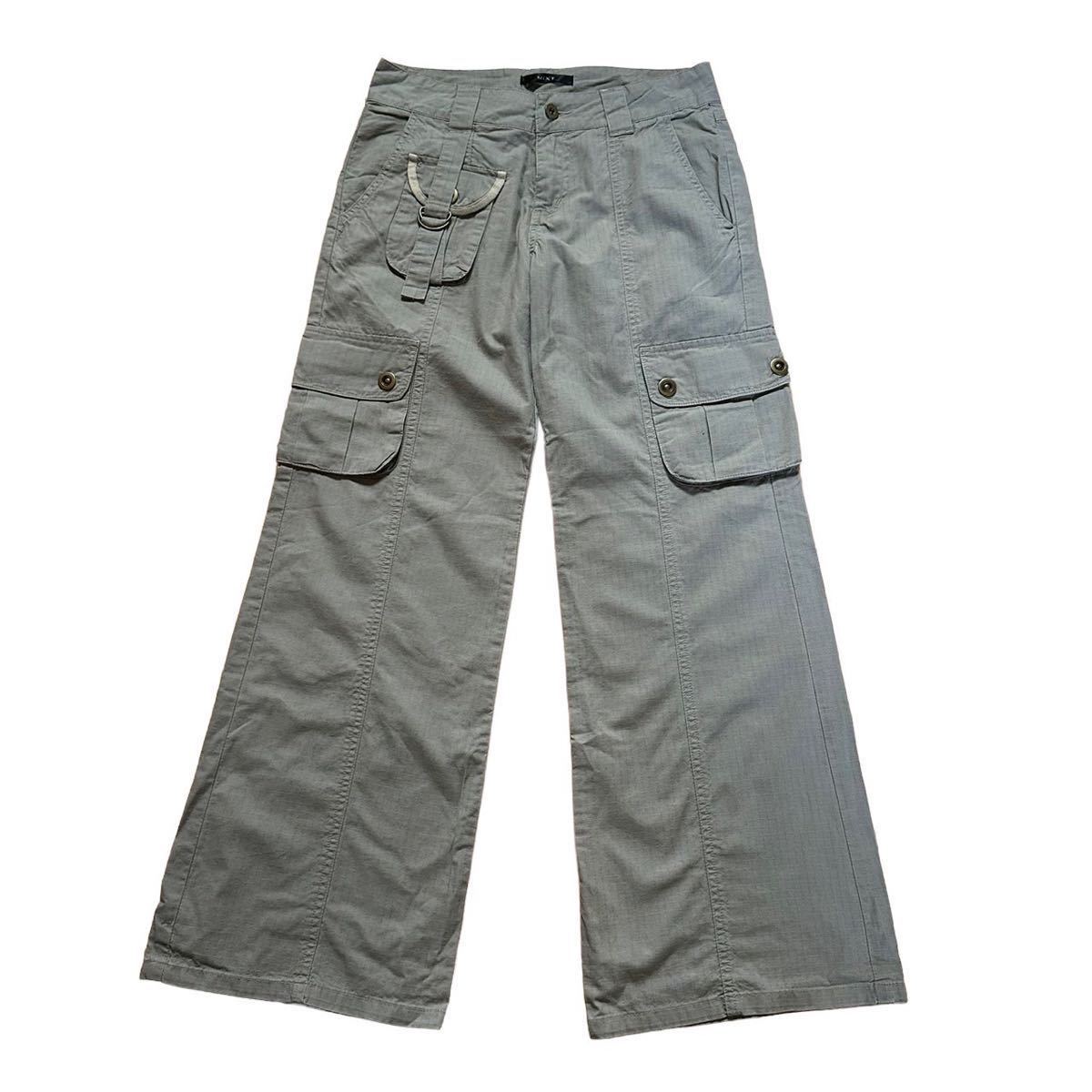 00s MiXT G.O.A ゴア flare Cargo Pants カーゴパンツ goa lgb ifsixwasnine share spirit kmrii tornado mart archive アーカイブ rare