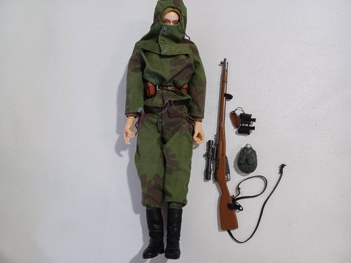 ドラゴン　1/6　スベトラーナ ロシア軍　女性　狙撃手　女性　兵士　フィギュア
