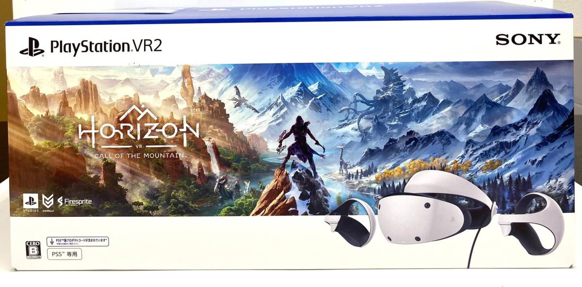 未使用品 PlayStation VR2 CFIJ-17001 Horizon Call of the Mountain