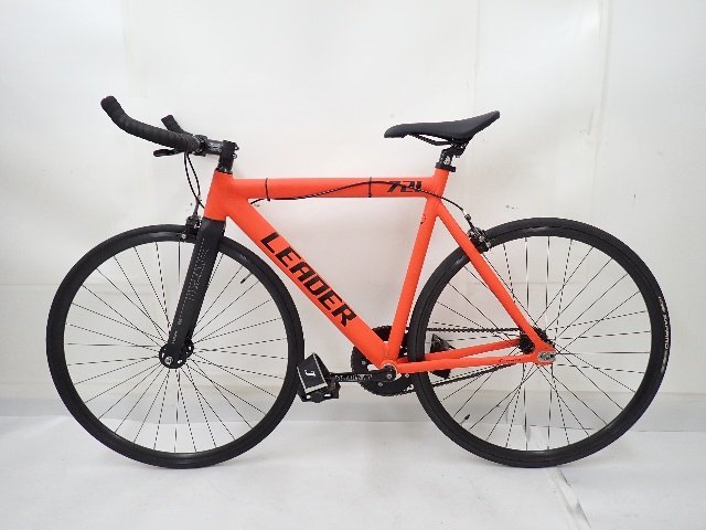 LEADER BIKES/リーダーバイク 721 ピストバイク オレンジ 配送/来店