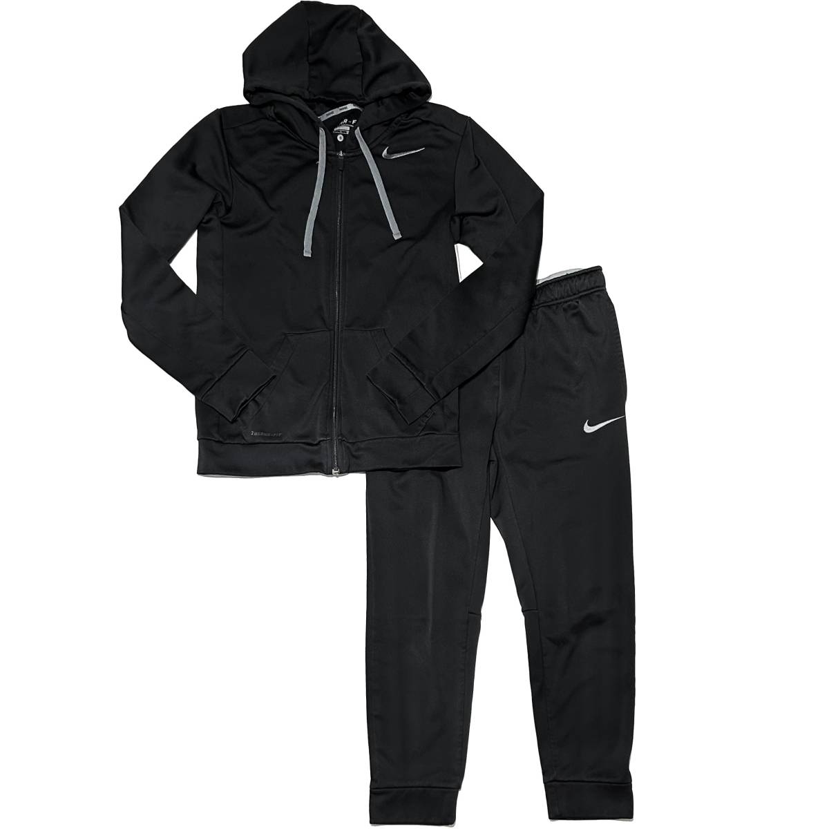 NIKE THERMA FIT セットアップジャージ パーカーS パンツM 黒 ブラック