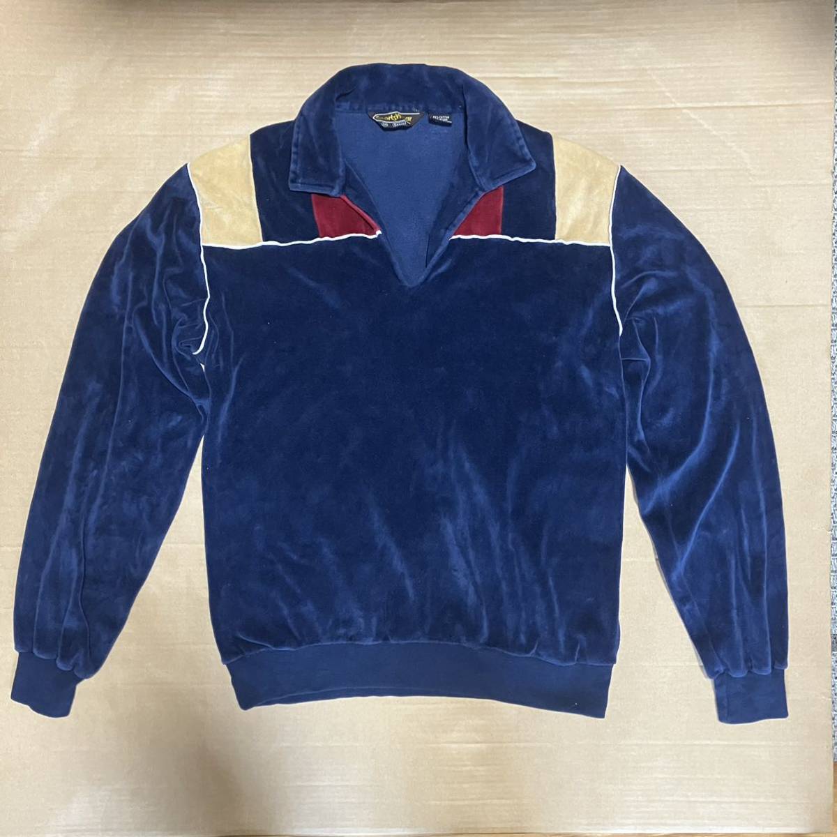 70s〜80s USED Sears SportsWear VELOUR/PILE SHIRTS 70