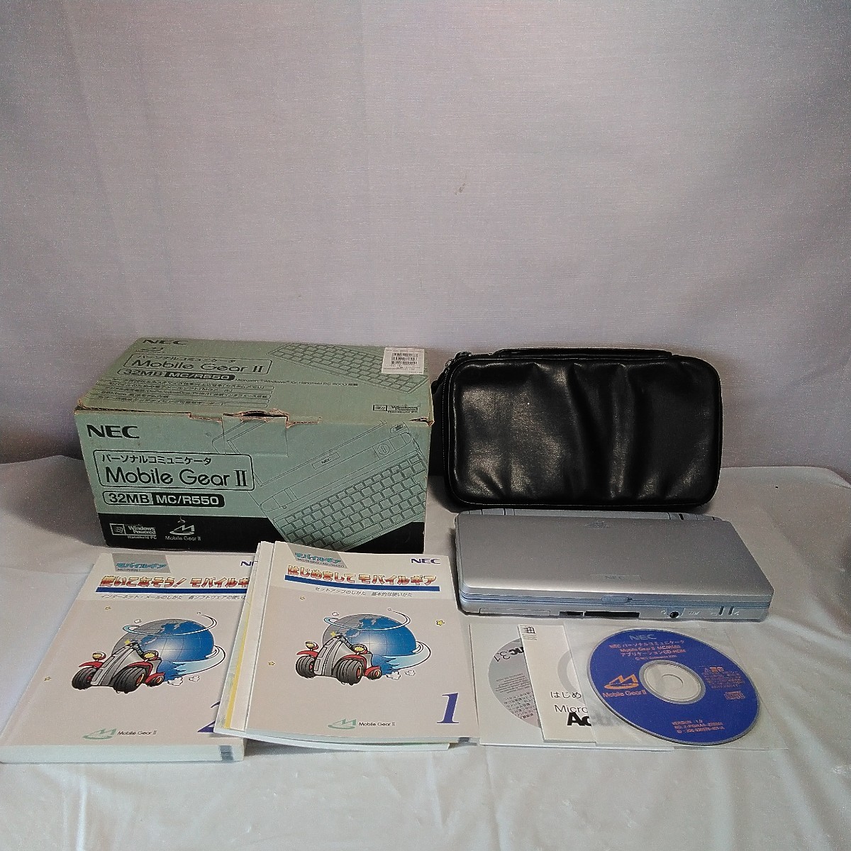 NECモバイルギア2 Mobile Gear II MC/R550 NEC、Handheld PC 2000搭載の「モバイルギアII」2機種