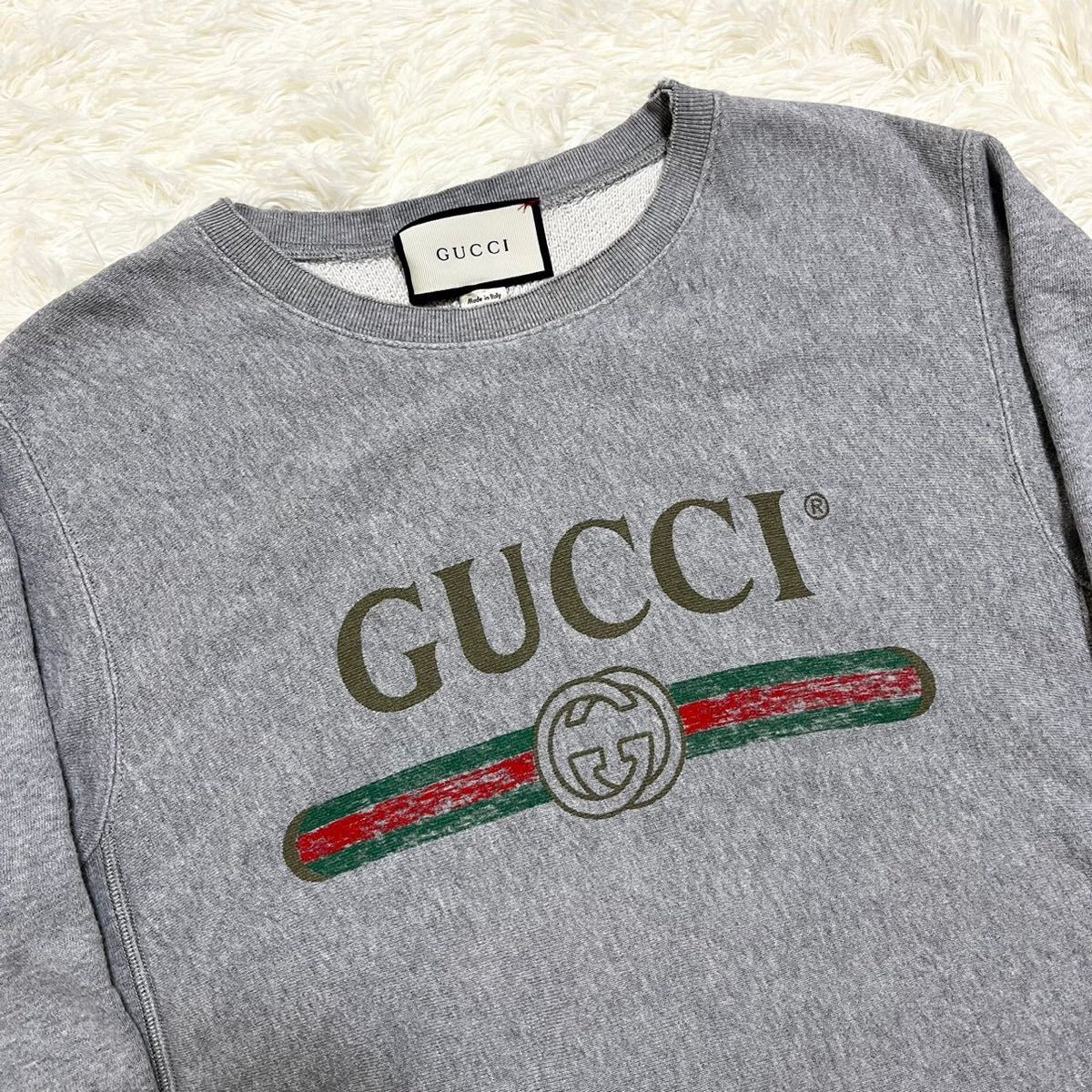 GUCCI グレー トレーナー4 GUCCI グレー トレーナー4 Gucci