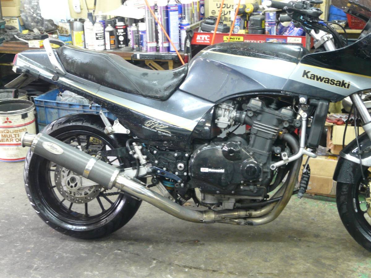 マフラー GPZ900R ステンレス ナイトロレーシング フルエキマフラー 