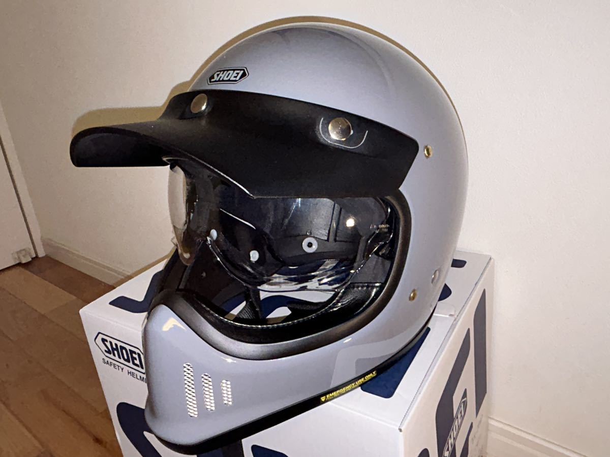 SHOEI EX-ZERO バサルトグレー Lサイズ ありあわせ