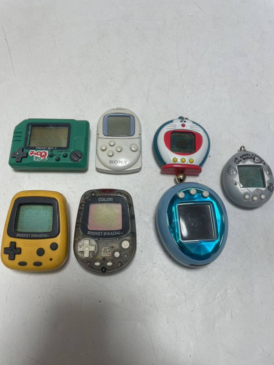 ミニゲーム nintendo sony bandai 7個まとめて売る ご訪問ありがとう