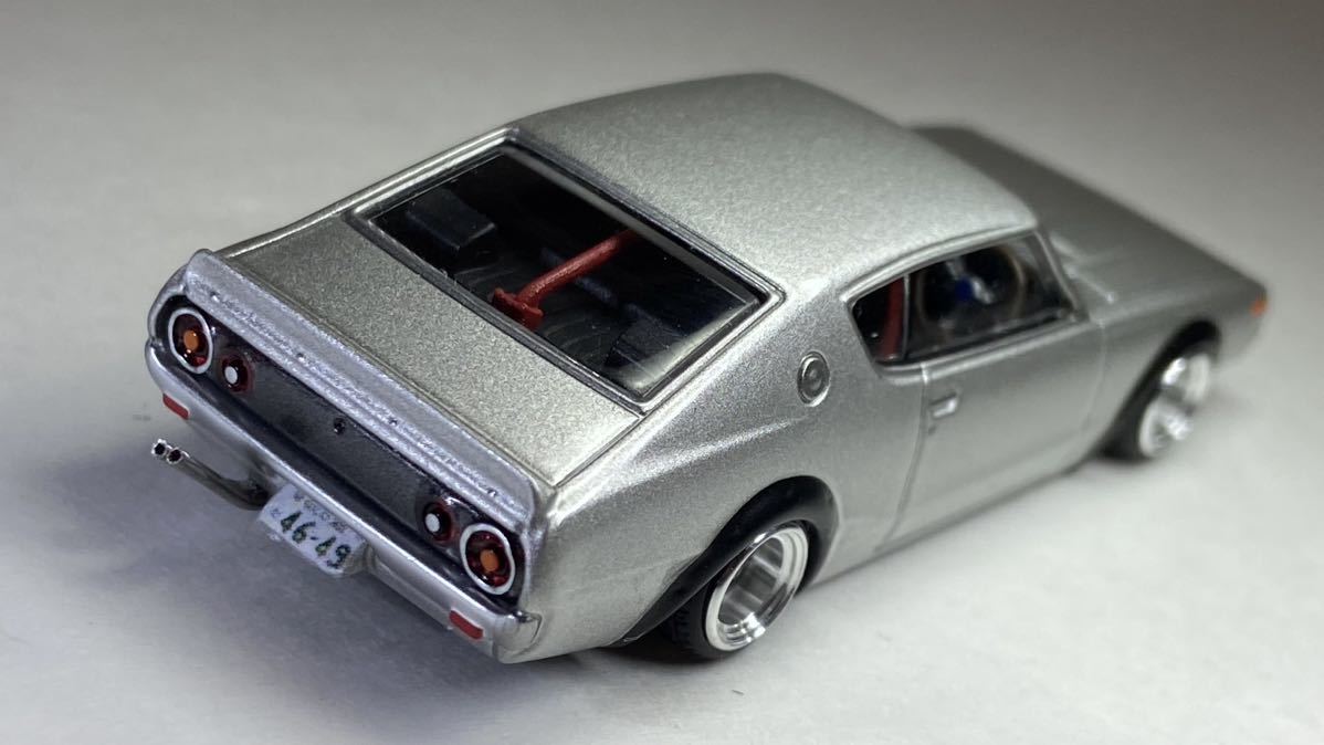1/64 改 日産 スカイラインケンメリGT-R kpgc110 車高短 深リム