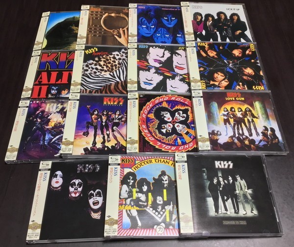 KISS キッス SHM-CD 15枚セット】リマスター盤/UICY25016～25、25137