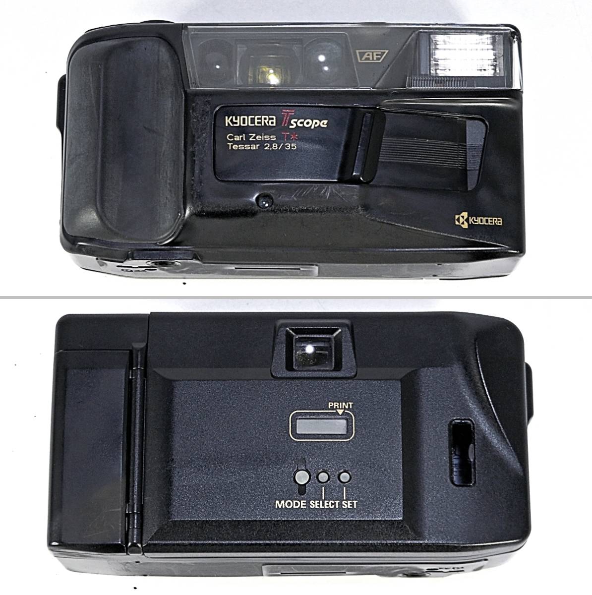 KYOCERA T scope Carl Zeiss コンパクトフィルムカメラ