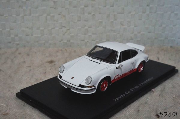 定番人気，最新作 スパーク ポルシェ 911 2.7RS 1/43 ミニカー 白(乗用車)｜売買されたオークション情報、yahooの商品情報をアーカイブ公開 - オークファン 乗用車