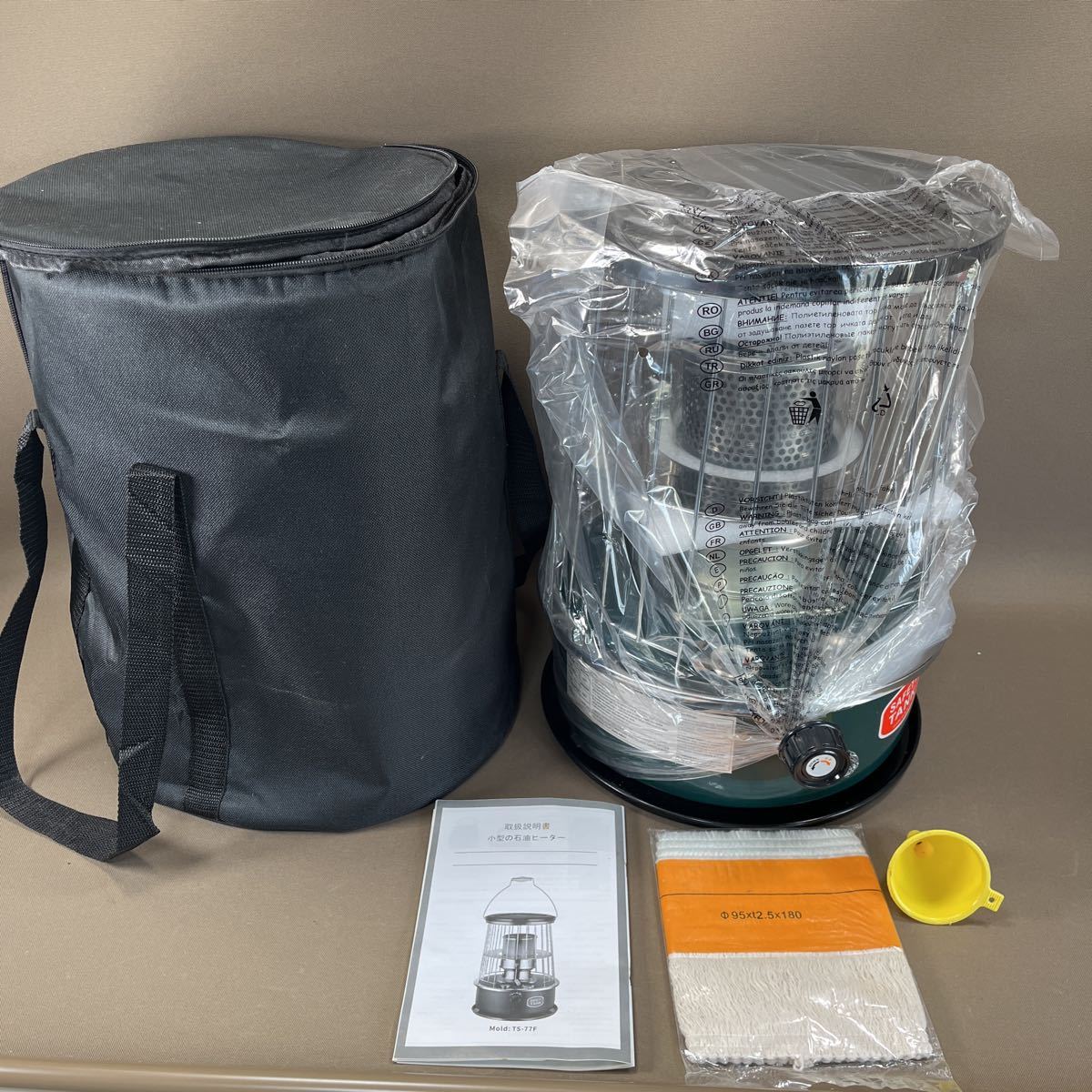 石油ストーブ 灯油ストーブ 未使用品対流型 TS-77F アルパカ風