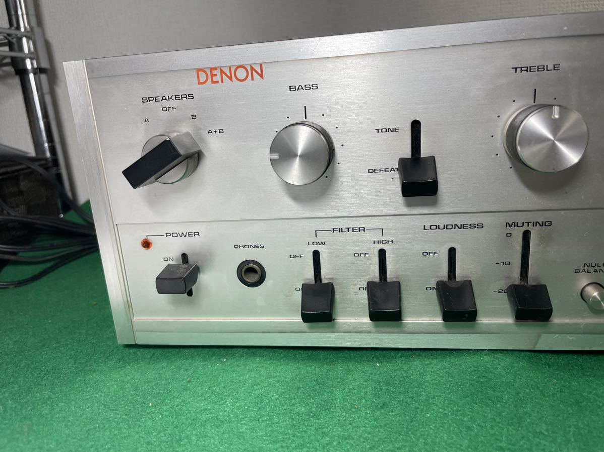 □FR261 DENON デノン PMA-500Z プリメインアンプ 通電確認OK 現状品