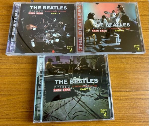 未使用【3CD】The Beatles/Stereo A-CAM-BCAM PART 1-3【231016】Twickenham/un-used