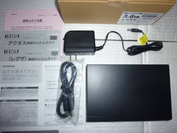 新品同様品 IO DATA 外付けHDD 据置きタイプ HDC-LA3.0 3TB