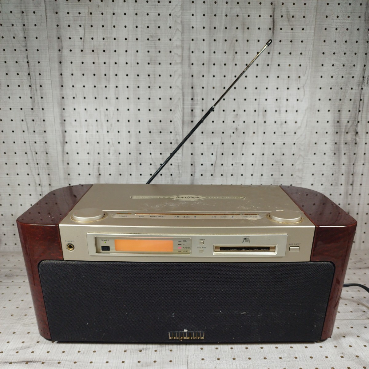 SONY ソニー MD-7000 高級感漂うラジカセ SONY セレブレティ MD-7000