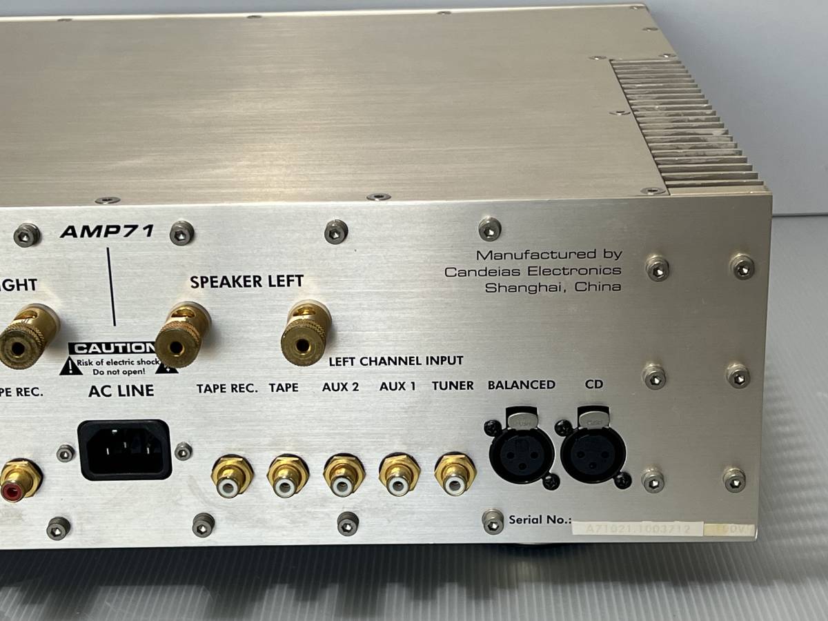 ジャンク品 CEC AMP71 プリメインアンプ ジャンク品ジャンク品 【公式