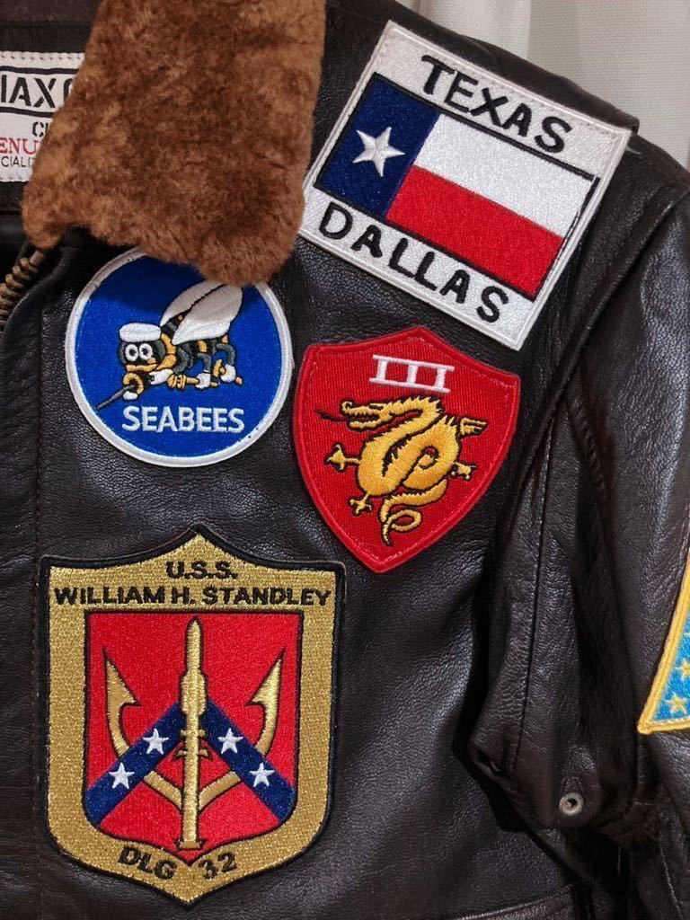 美品 マックスケイディ トップガン G-1 レザージャケット 2XL⁄44 MAX