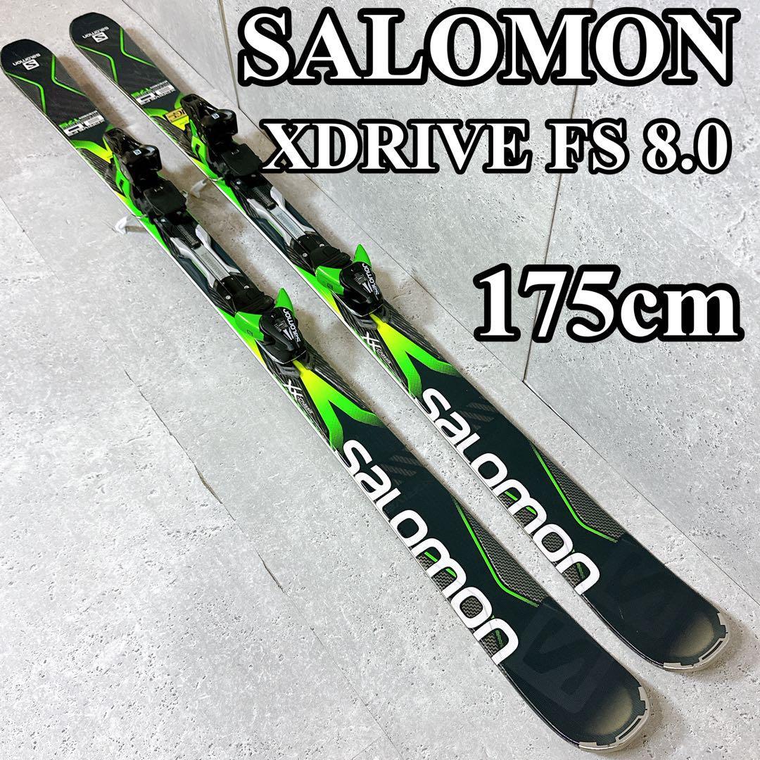 X-Drive サロモン Salomon 8.0 スキー板 FS 良品 168cm SALOMON スキー