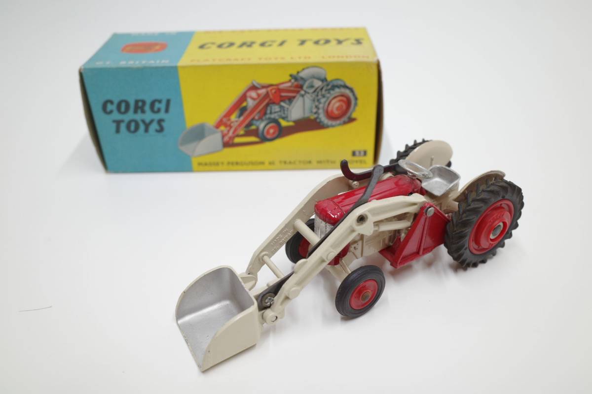 古い CORGI TOYS (コーギー) 227 空箱 ミニクーパー コンペティション