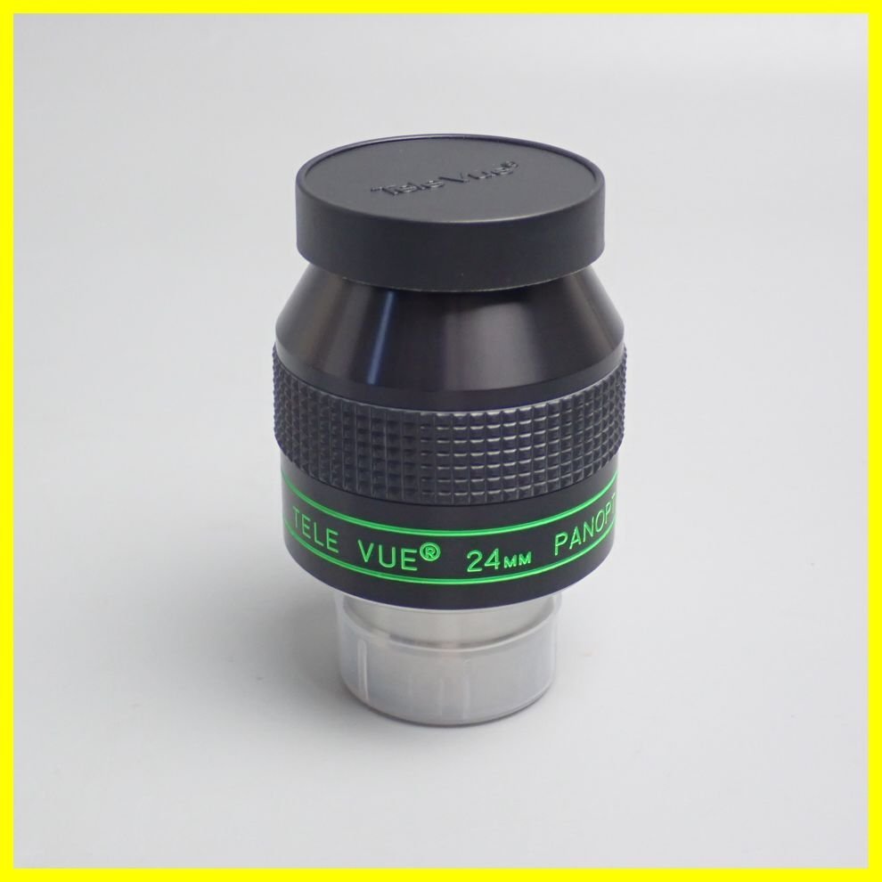 ★美品 Tele Vue/テレビュー 天体望遠鏡用接眼鏡 パンオプティック 24mm/68°/付属品有り/アイピース&1222600188