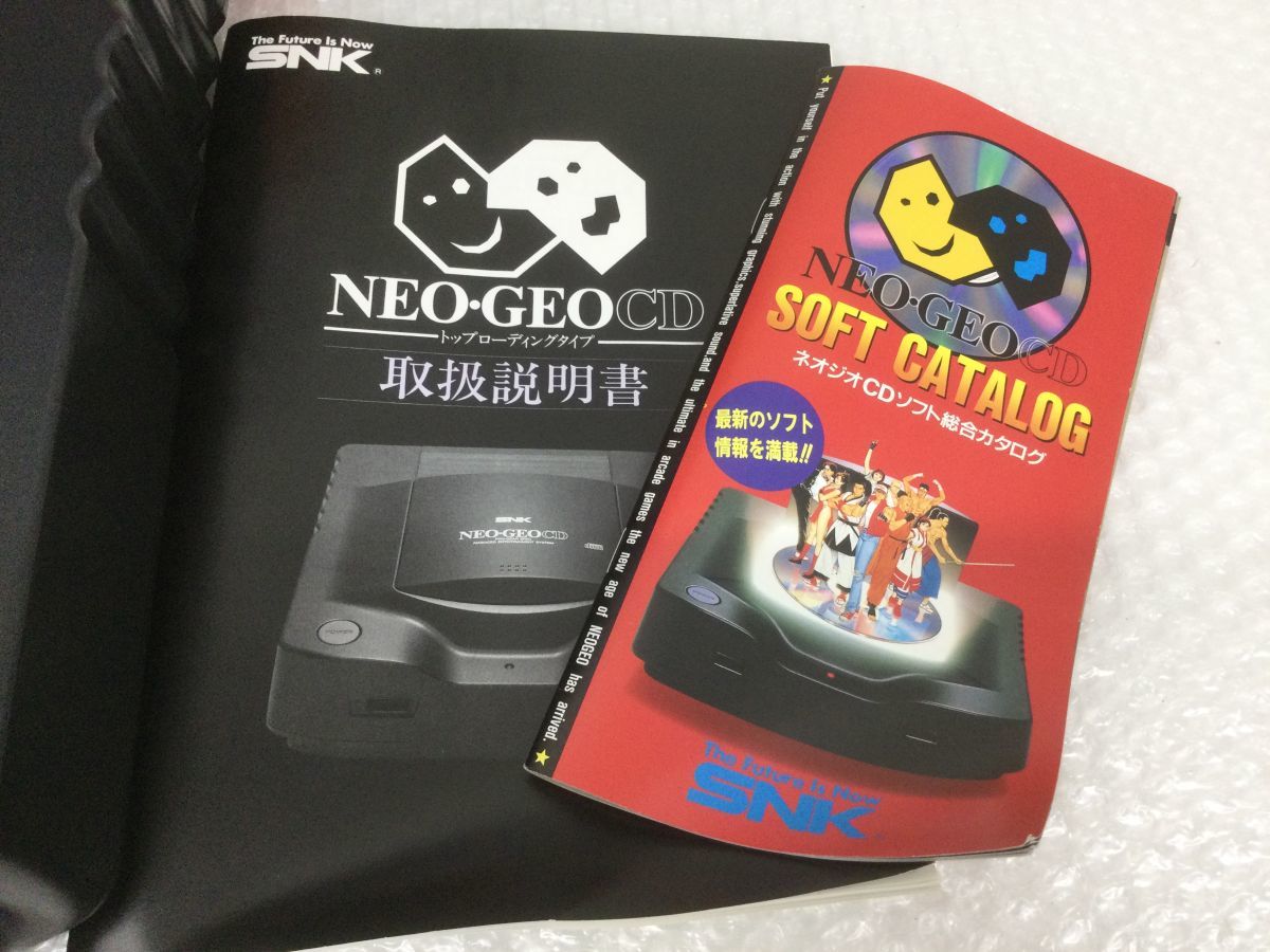 概ね美品】SNK NEOGEO-CD ネオジオCD 本体セット CD-T01 NEO GEO CD 