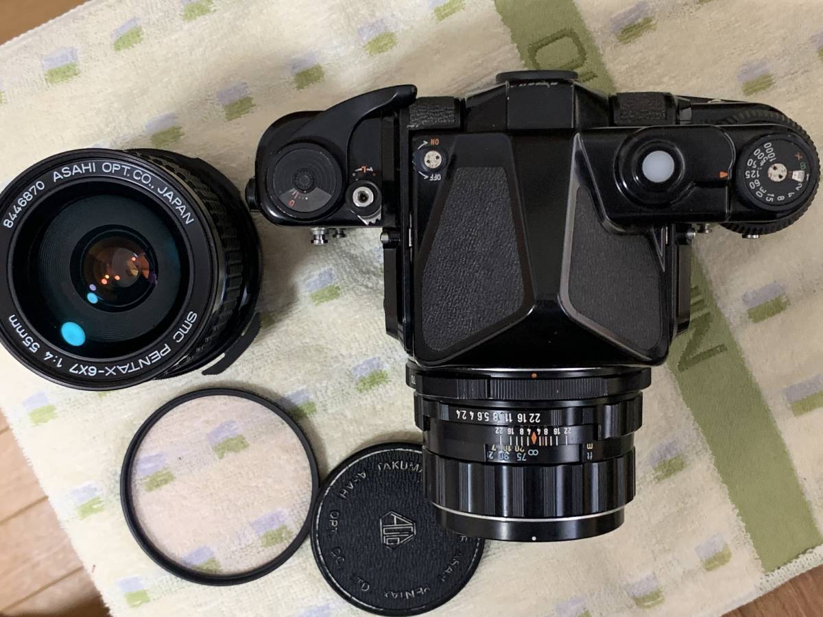 PENTAX 67 / SUPER-TAKUMAR 6x7 1:2.4/105 / smc PENTAX-6x7 1:4 55mm