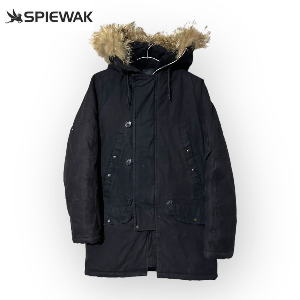 【SPIEWAK】スピーワックN-3Bミリタリーフライトジャケット Sサイズ/USA製/ゴールデンフリース/ミリタリー/アウター/モッズコート