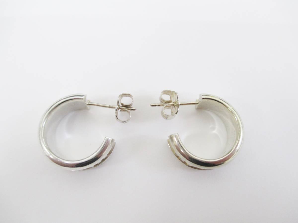 □1円～！TIFFANY&CO. ティファニー アトラス フープ ピアス SV925
