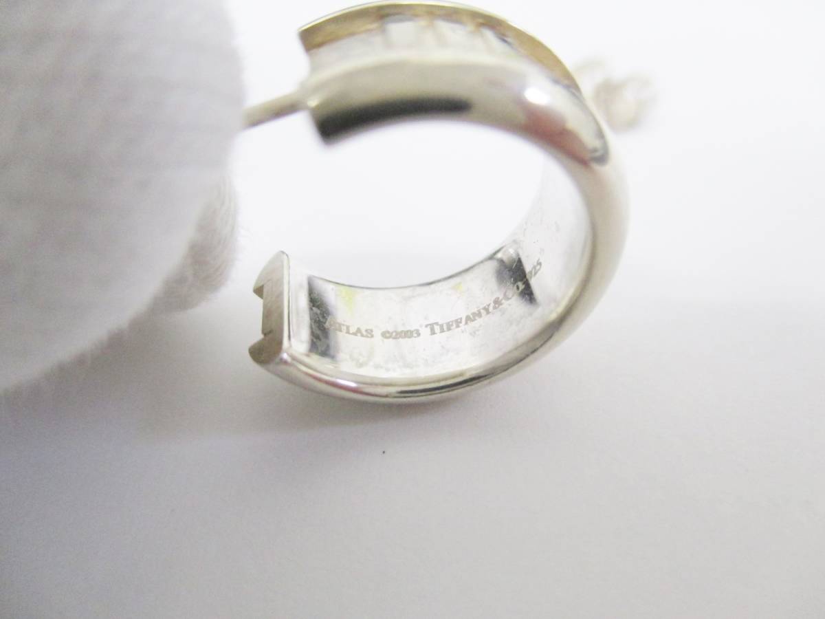 □1円～！TIFFANY&CO. ティファニー アトラス フープ ピアス SV925