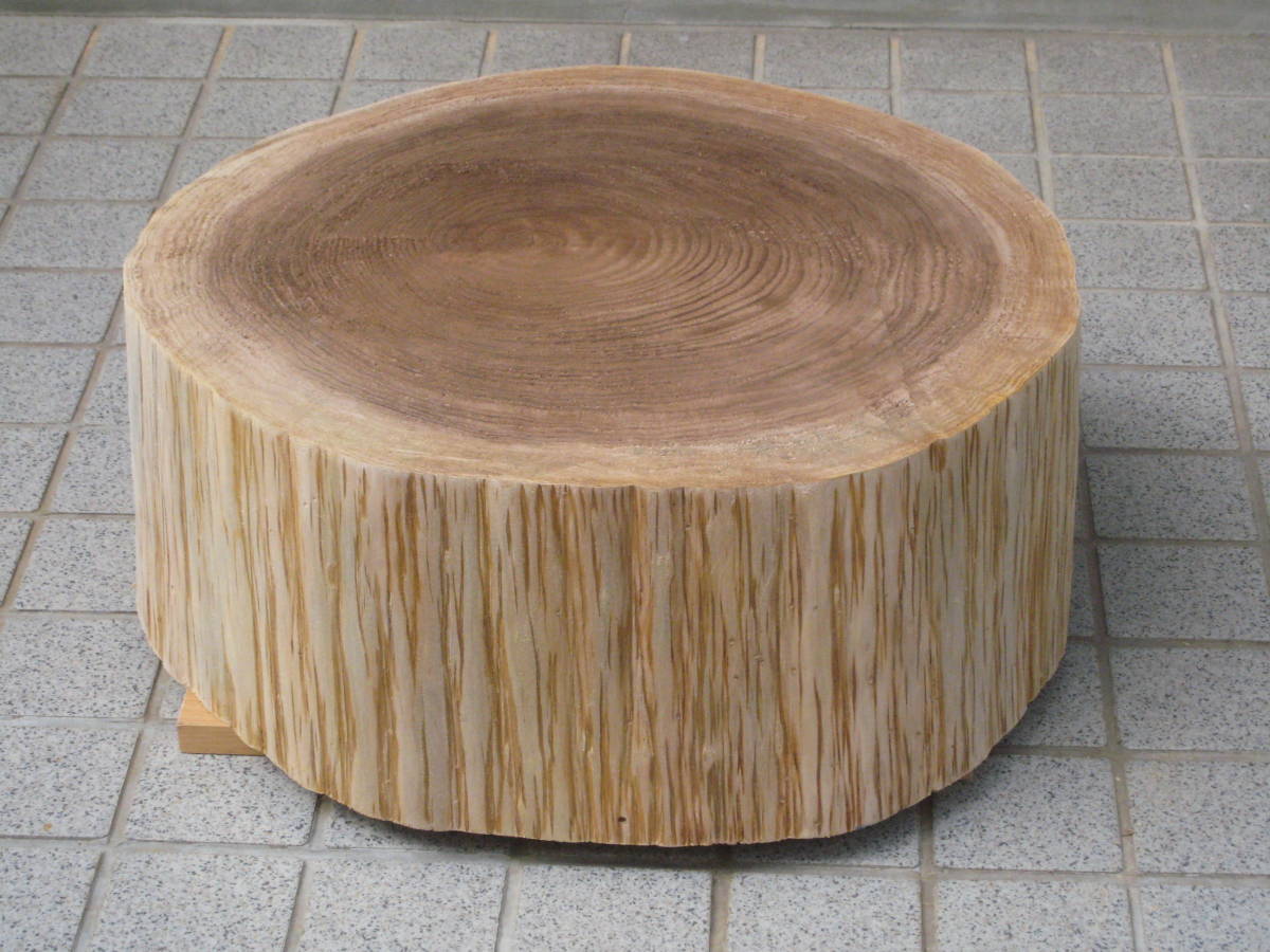 OC67 杉丸太 直径46～49cm×高さ20cm 飾り台 丸太椅子 ウェディング