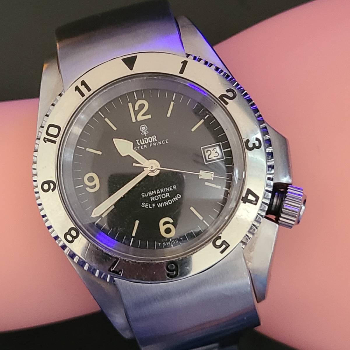 時計ジャンクまとめ Yahoo!オークション 超希少 チュードルRef.7206 プロトタイプ - TUDOR