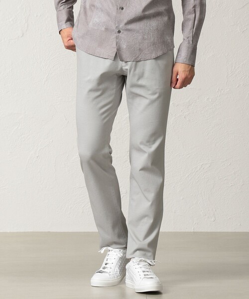 EPOCA UOMO エポカ ウォモ パンツ スラックス グレー gray サイズ m 無地 ズボン 灰色 色 鼠色 grey ウオモ メンズ size 46 