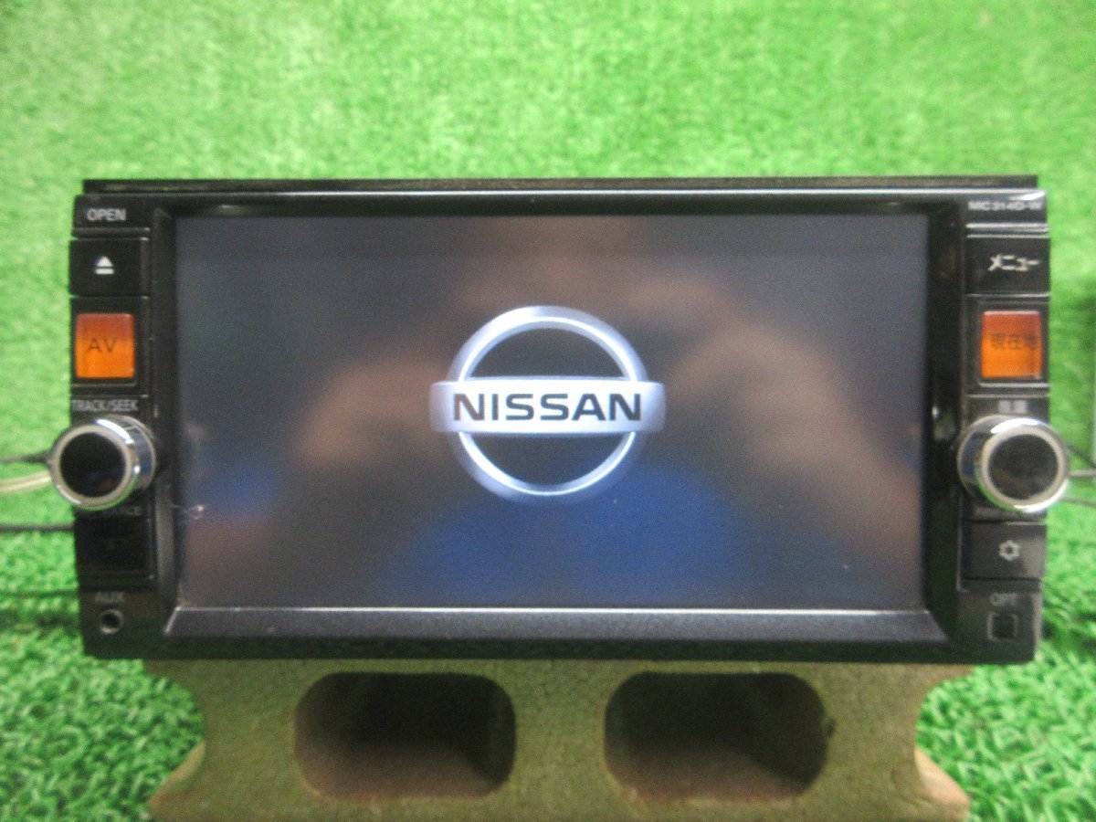 (R05/10/21) Φ 日産純正ナビ / MC314D-W / フルセグ / DVD / CD / SD / USB / Bluetooth / 2014年 / 中古 / 動作確認済